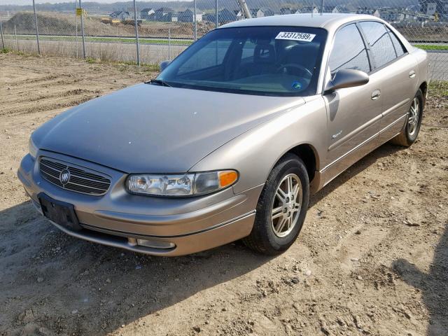 2G4WB55K311317171 - 2001 BUICK REGAL LS GOLD photo 2