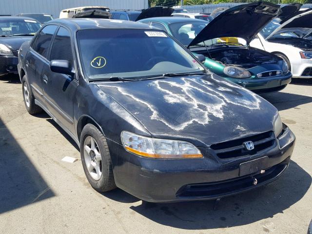 1HGCF8641WA105526 - 1998 HONDA ACCORD DX BLACK photo 1