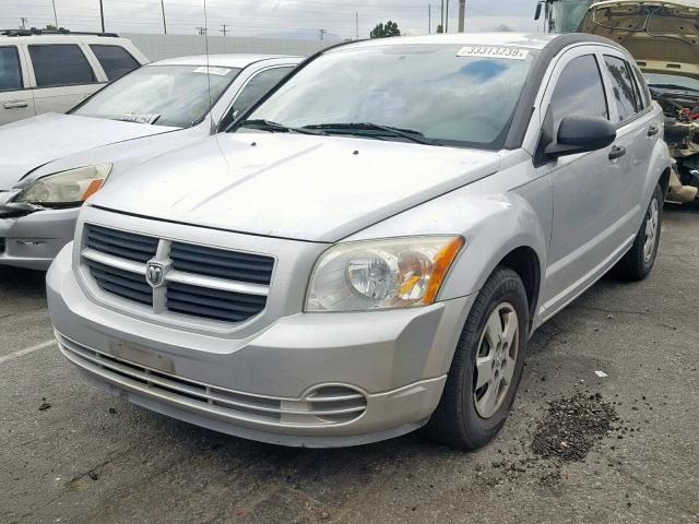 1B3HB28B67D134093 - 2007 DODGE CALIBER SILVER photo 2