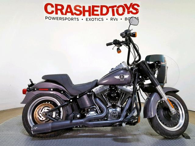 1HD1JNV14FC016532 - 2015 HARLEY-DAVIDSON FLSTFB FAT GRAY photo 1