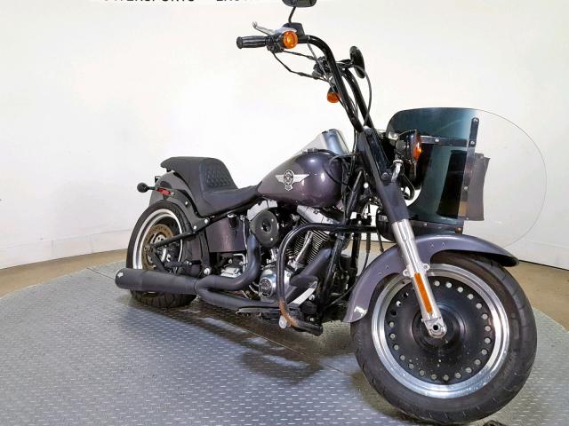 1HD1JNV14FC016532 - 2015 HARLEY-DAVIDSON FLSTFB FAT GRAY photo 2