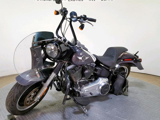 1HD1JNV14FC016532 - 2015 HARLEY-DAVIDSON FLSTFB FAT GRAY photo 4