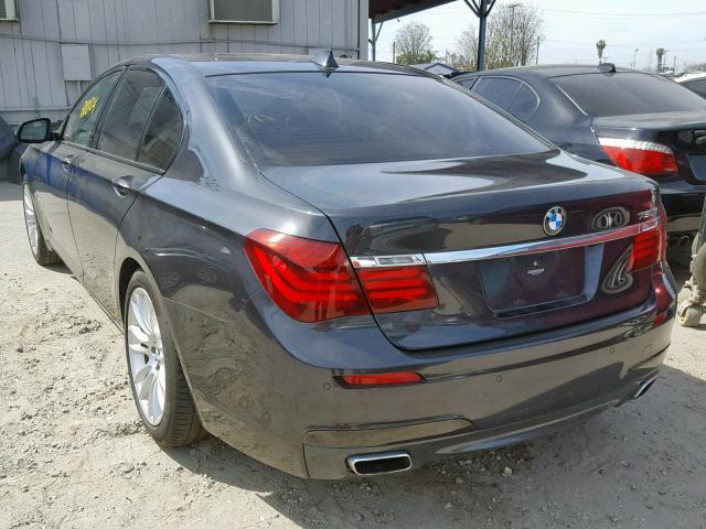 WBAYA8C55DD227542 - 2013 BMW 750 I CHARCOAL photo 3