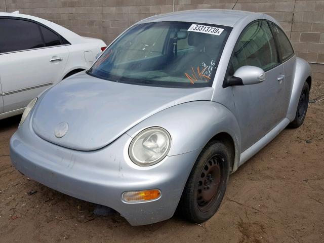 3VWBK31C35M402528 - 2005 VOLKSWAGEN NEW BEETLE Silber Foto 2