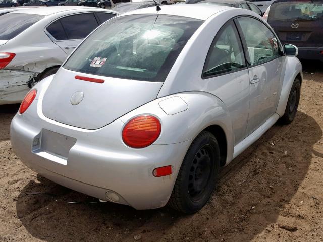 3VWBK31C35M402528 - 2005 VOLKSWAGEN NEW BEETLE Silber Foto 4