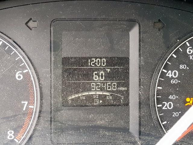 3VW1K7AJ7DM240290 - 2013 VOLKSWAGEN JETTA BASE  照片 8