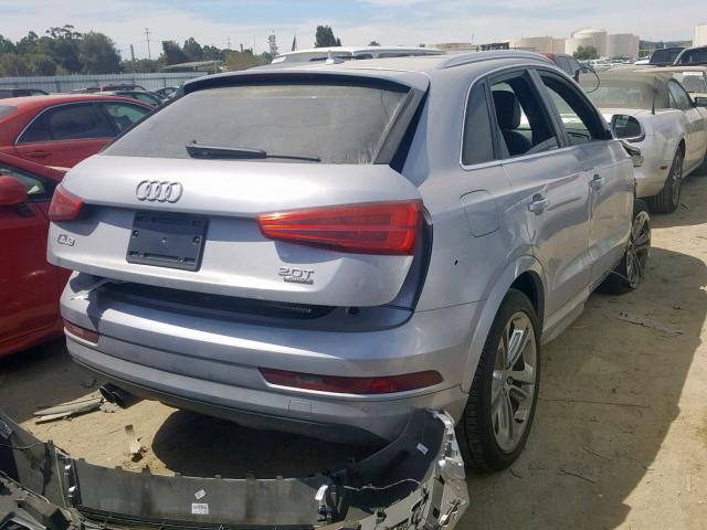 WA1JCCFS0JR013294 - 2018 AUDI Q3 PREMIUM SILVER photo 4