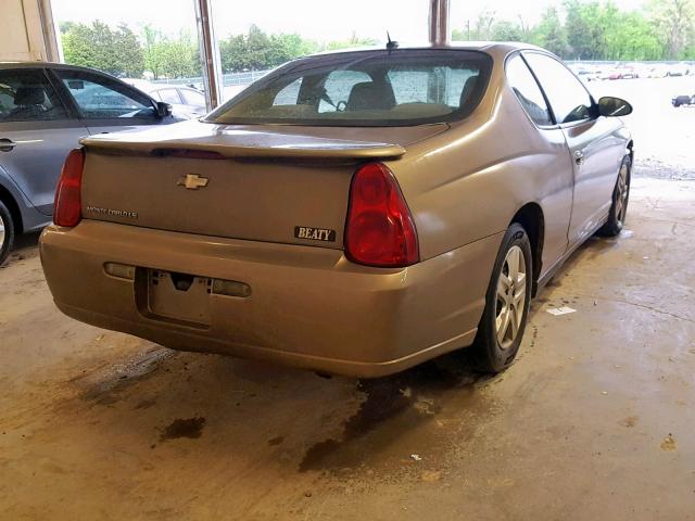 2G1WJ15K069211682 - 2006 CHEVROLET MONTE CARL ყავისფერი ფოტო 4