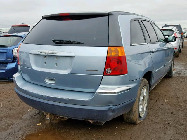 2C8GF68494R617110 - 2004 CHRYSLER PACIFICA BLUE photo 4