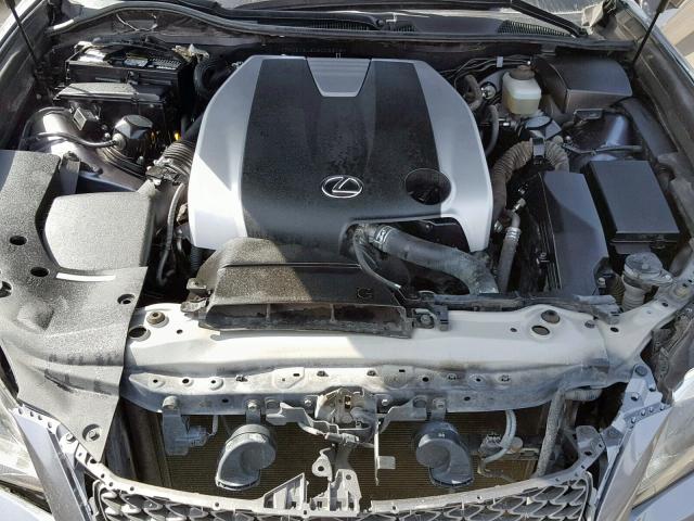 JTHCE1BL6D5005609 - 2013 LEXUS GS 350 GRAY photo 7