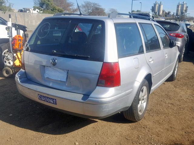 WVWSR61J55W045741 - 2005 VOLKSWAGEN JETTA GLS SILVER photo 4