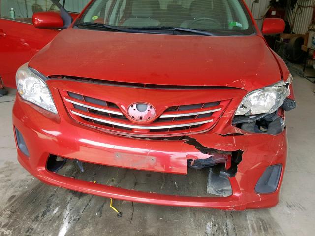 2T1BU4EE0DC981080 - 2013 TOYOTA COROLLA BASE  photo 9