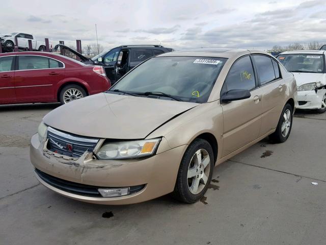 1G8AL55F46Z176098 - 2006 SATURN ION LEVEL GOLD photo 2