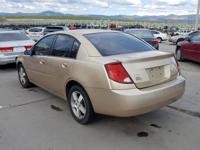1G8AL55F46Z176098 - 2006 SATURN ION LEVEL GOLD photo 3