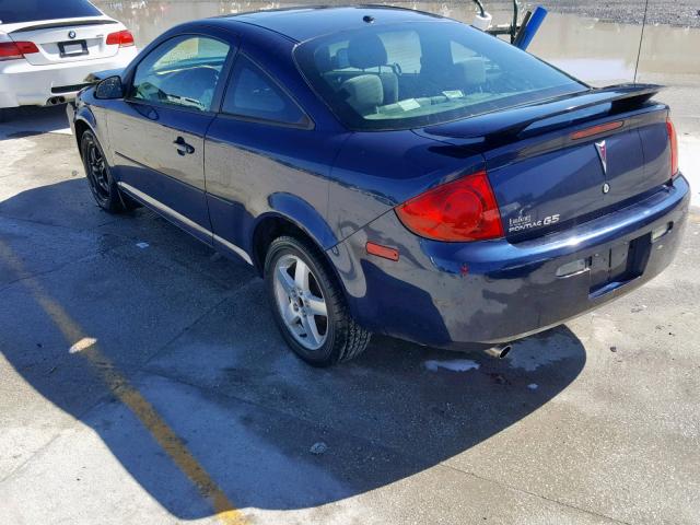 1G2AL18F887257344 - 2008 PONTIAC G5 BLUE photo 3