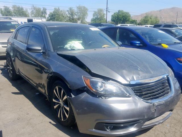 1C3CCBBG2DN720097 - 2013 CHRYSLER 200 TOURIN GRAY photo 1