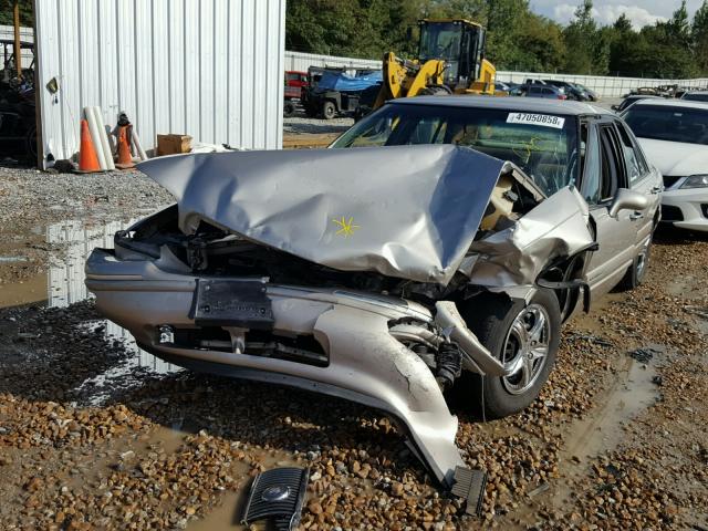 1G4HR52K9VH445247 - 1997 BUICK LESABRE LI TAN photo 2