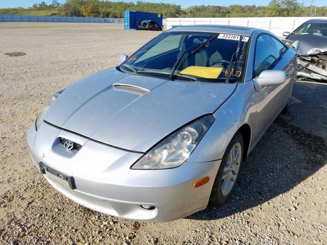 JTDDR32T9Y0007833 - 2000 TOYOTA CELICA GT  photo 2