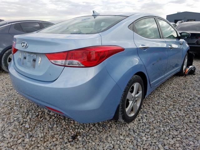 KMHDH4AE8DU541836 - 2013 HYUNDAI ELANTRA GLS  photo 4