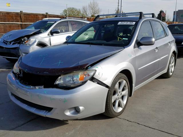 JF1GH63608G836460 - 2008 SUBARU IMPREZA OU SILVER photo 2