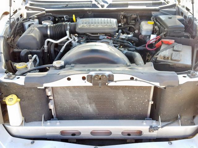 1D7HW48K86S536549 - 2006 DODGE DAKOTA QUA GRAY photo 7