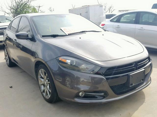 1C3CDFBB2FD118785 - 2015 DODGE DART SXT CHARCOAL photo 1