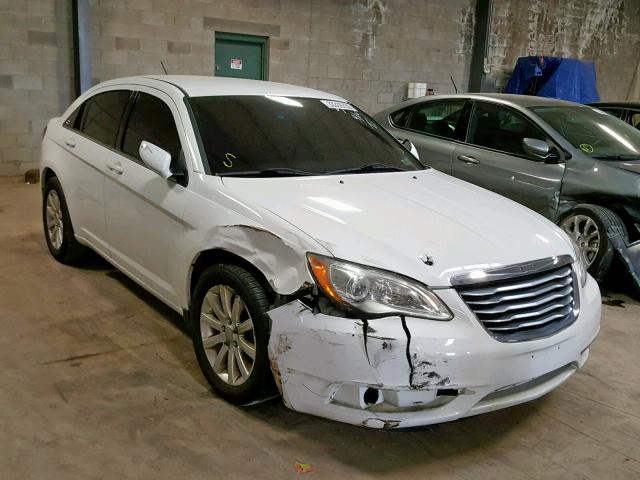 1C3CCBBGXDN659050 - 2013 CHRYSLER 200 TOURIN WHITE photo 1