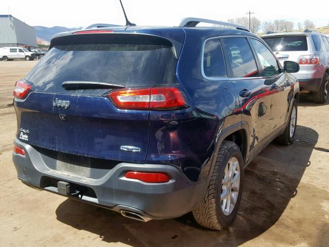 1C4PJMCS6FW546789 - 2015 JEEP CHEROKEE L PURPLE photo 4