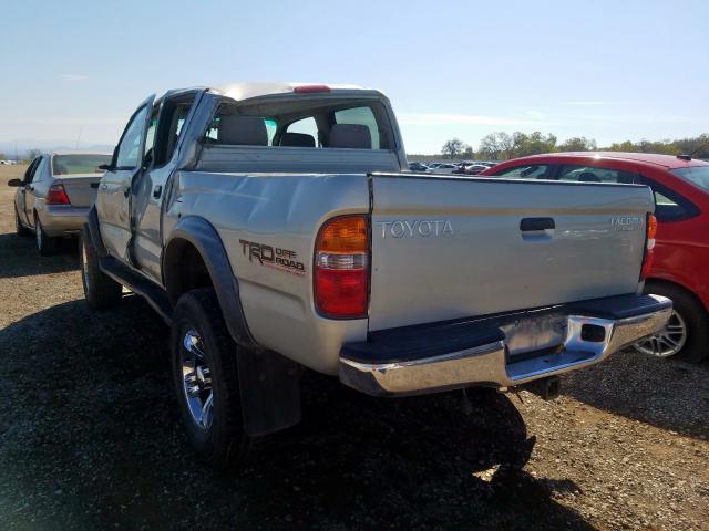 5TEGN92N12Z895238 - 2002 TOYOTA TACOMA DOUBLE CAB PRERUNNER  photo 3