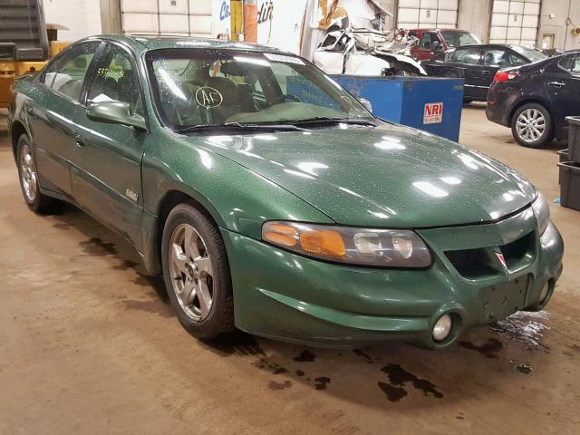 1G2HZ541134143663 - 2003 PONTIAC BONNEVILLE GREEN photo 1