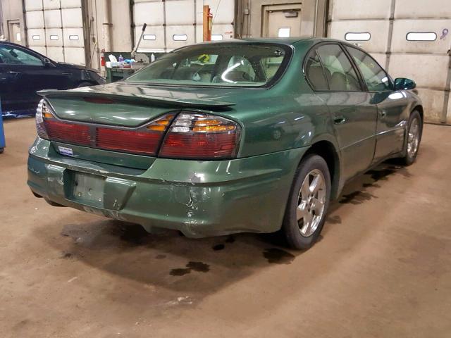 1G2HZ541134143663 - 2003 PONTIAC BONNEVILLE GREEN photo 4