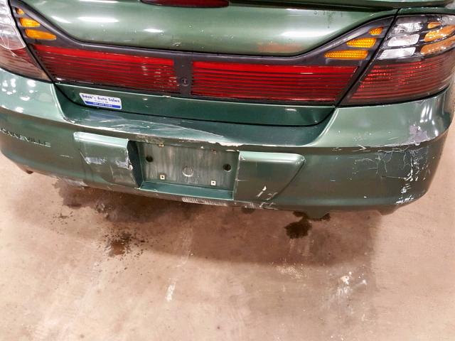 1G2HZ541134143663 - 2003 PONTIAC BONNEVILLE GREEN photo 9