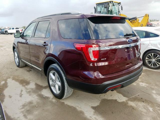 1FM5K7D88KGB03181 - 2019 FORD EXPLORER XLT  photo 3