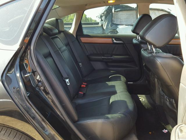 JNKAY01F06M254226 - 2006 INFINITI M35 BASE BLACK photo 6