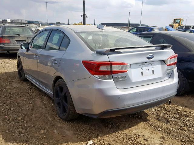 4S3GKAU6XH3623164 - 2017 SUBARU IMPREZA LI SILVER photo 3