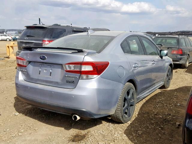 4S3GKAU6XH3623164 - 2017 SUBARU IMPREZA LI SILVER photo 4