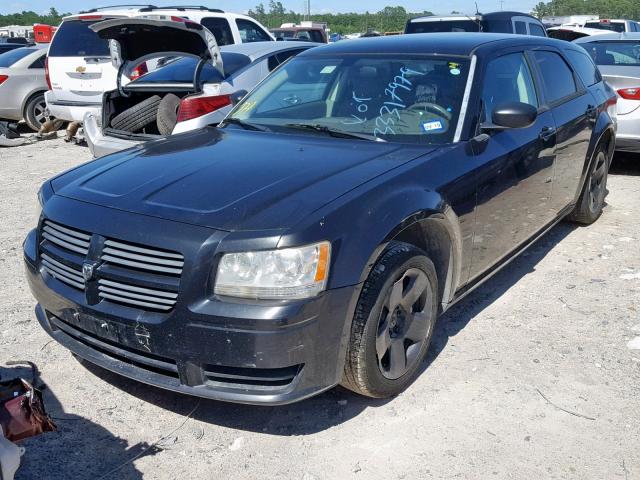 2D4FV47T98H153277 - 2008 DODGE MAGNUM BLACK photo 2