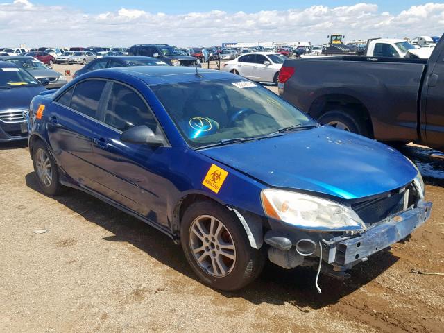 1G2ZH548354150329 - 2005 PONTIAC G6 GT BLUE photo 1