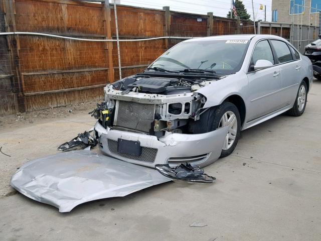 2G1WB5E37E1134545 - 2014 CHEVROLET IMPALA LIM SILVER photo 2