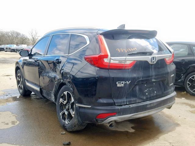 5J6RW2H90HL028678 - 2017 HONDA CR-V TOURI BLACK photo 3