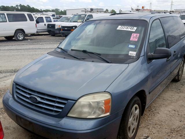 2FMZA51625BA84747 - 2005 FORD FREESTAR S BLUE photo 2