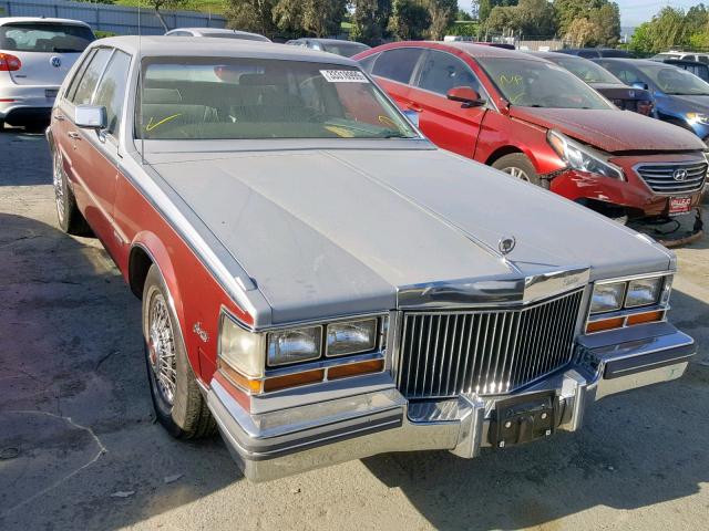 1G6AS6998BE701199 - 1981 CADILLAC SEVILLE SILVER photo 1