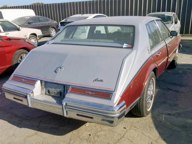 1G6AS6998BE701199 - 1981 CADILLAC SEVILLE SILVER photo 4