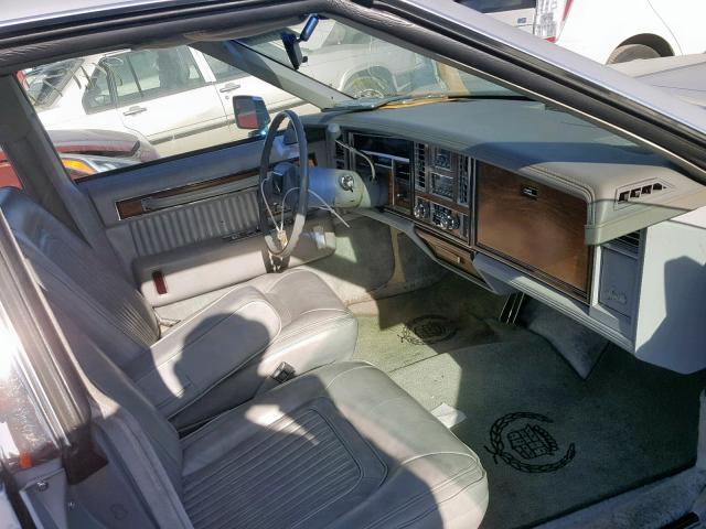 1G6AS6998BE701199 - 1981 CADILLAC SEVILLE SILVER photo 5