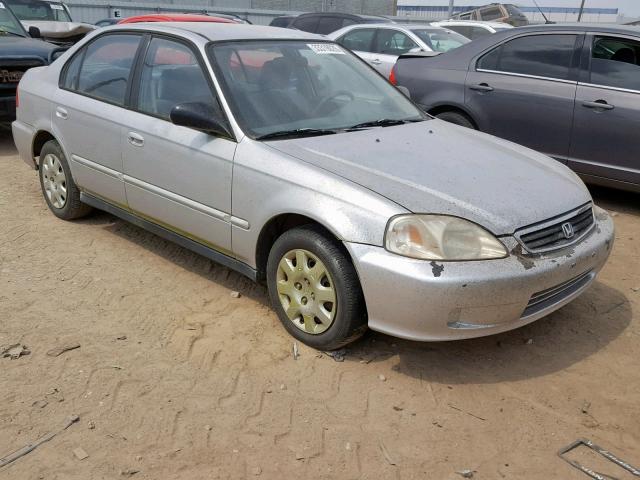 2HGEJ661XXH585778 - 1999 HONDA CIVIC BASE GRAY photo 1