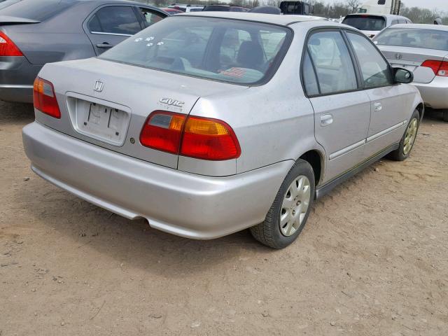 2HGEJ661XXH585778 - 1999 HONDA CIVIC BASE GRAY photo 4