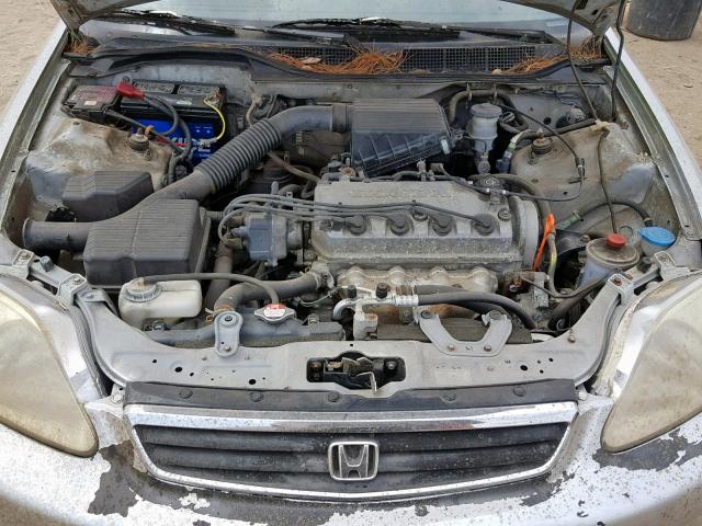 2HGEJ661XXH585778 - 1999 HONDA CIVIC BASE GRAY photo 7