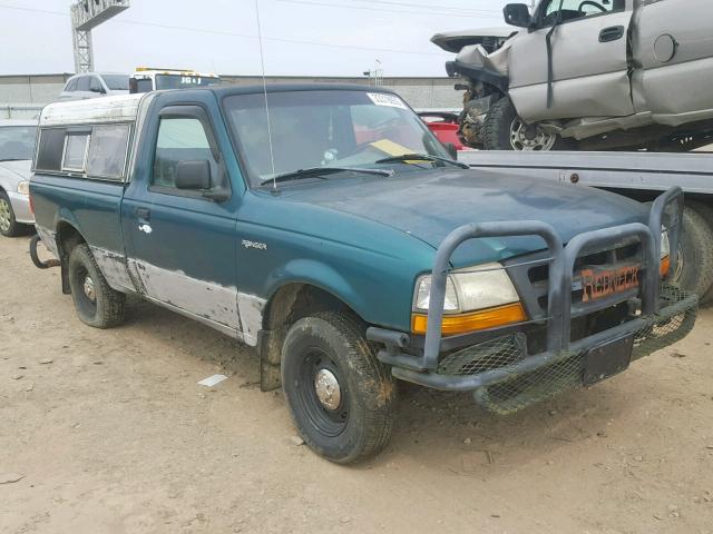 1FTYR10C6WUA29822 - 1998 FORD RANGER GREEN photo 1