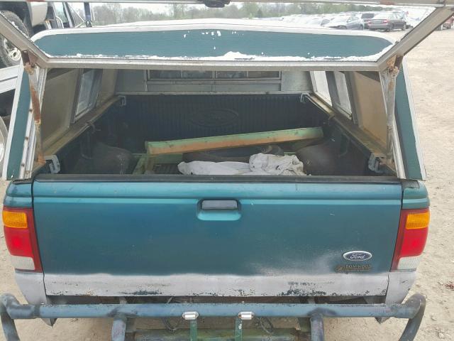 1FTYR10C6WUA29822 - 1998 FORD RANGER GREEN photo 6