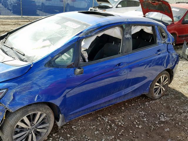 3HGGK5H7XGM106178 - 2016 HONDA FIT EX BLUE photo 9